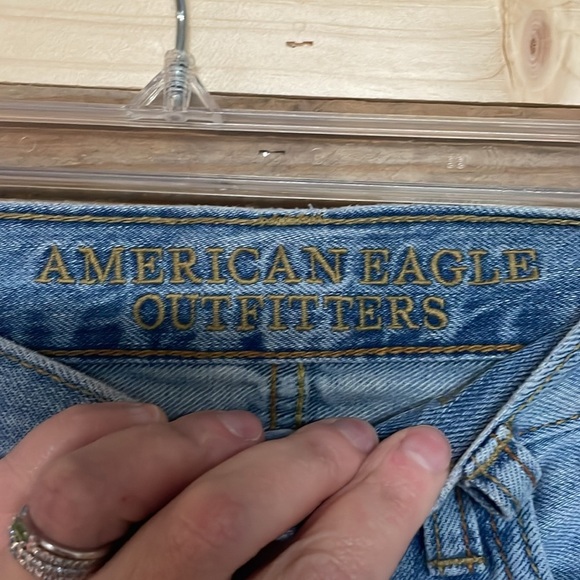 American Eagle Outfitters size 36x36 Light Blue Men's Relaxed Straight Jeans - Picture 2 of 10